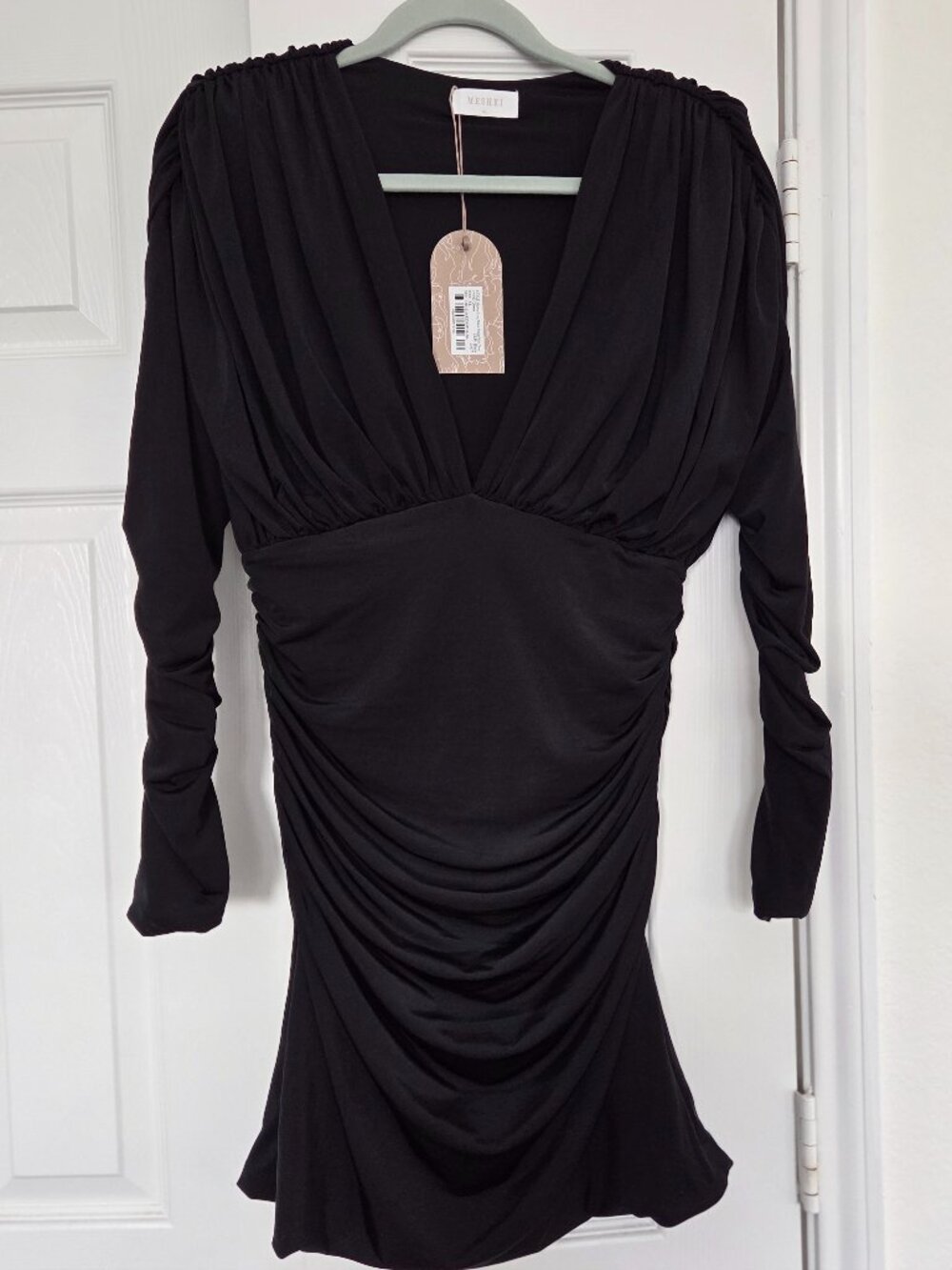 Meshki rushed mini dress